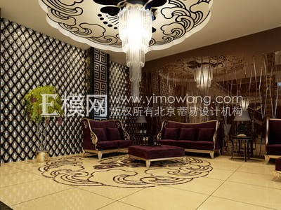 Hôtel de style europen salon
