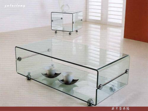 Table basse carre en verre
