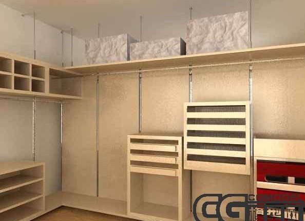 Walk-in closet
