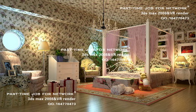 Chambre rose
