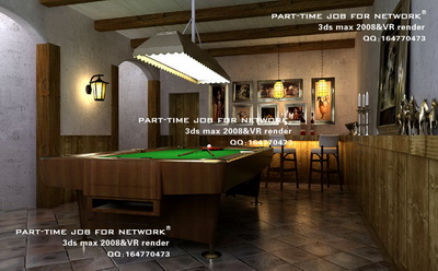 Un petit bar billard
