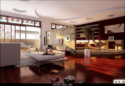 Ranch Style Living Room