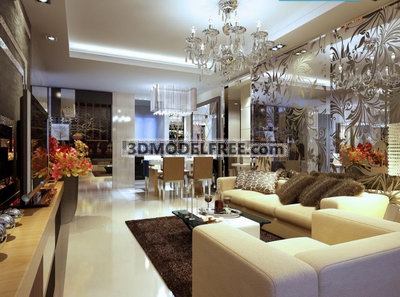 Modern Living Room Luxury Design