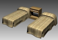 Deux simples modle 3D de la simple tlchargement
