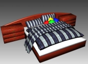 Modern personnalit lit modle 3D tlcharger