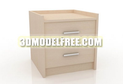 Simple modle 3D du cabinet de style