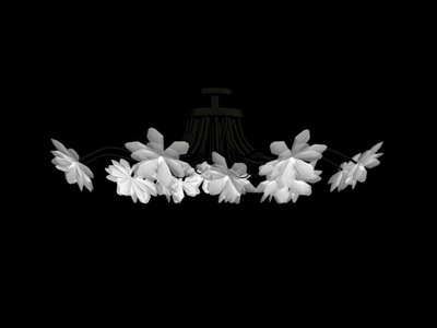 Pendentif Fashion Flower Modles 3D
