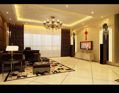 3D Model of euro-salon de style
