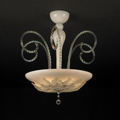 3D Model of europenne lustres en verre de style