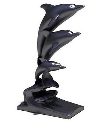 Modle 3D de Dolphin Sculpture