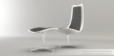 White Prsident Modle 3D