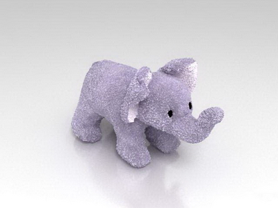 Modles 3D tels que les jouets en peluche