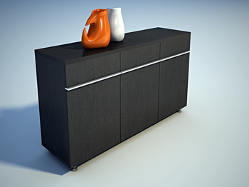 Boîtier noir Modle 3D