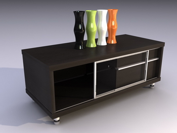 Boutique meuble tlvision 3D Model
