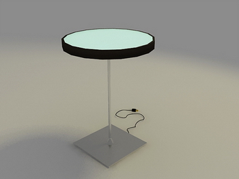 Modle 3D de la Table Ronde