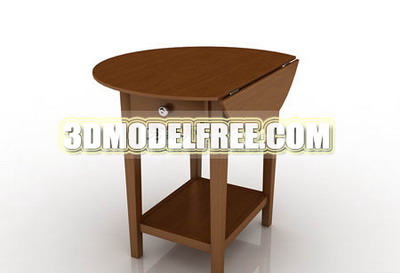 Multi-fonction tiroir de bureau mobilier table basse, la maison en bois de modles 3D