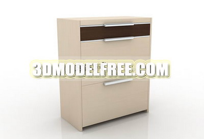 Mode simple modle 3D de casiers