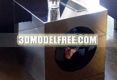 Modle 3D de meubles anciens en bois