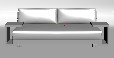 Modle 3D de canaps-lits et tabourets meubles 4-5