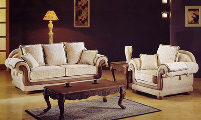 sofa de luxe blanc modle 3D (y compris les matriaux)