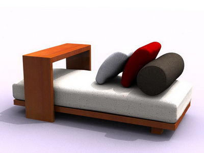 Canap modle 3D de la personnalit (y compris le matriel)