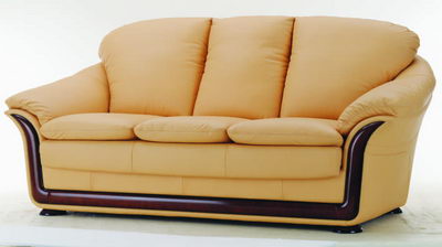 3D canap jaune d