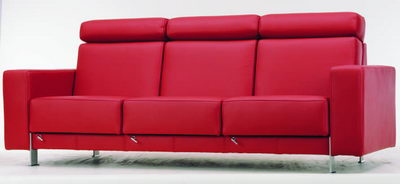 Red Sofa modle 3D de la Mode
