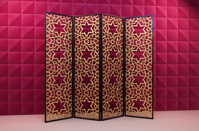 Modle 3D de Star paravent chinois