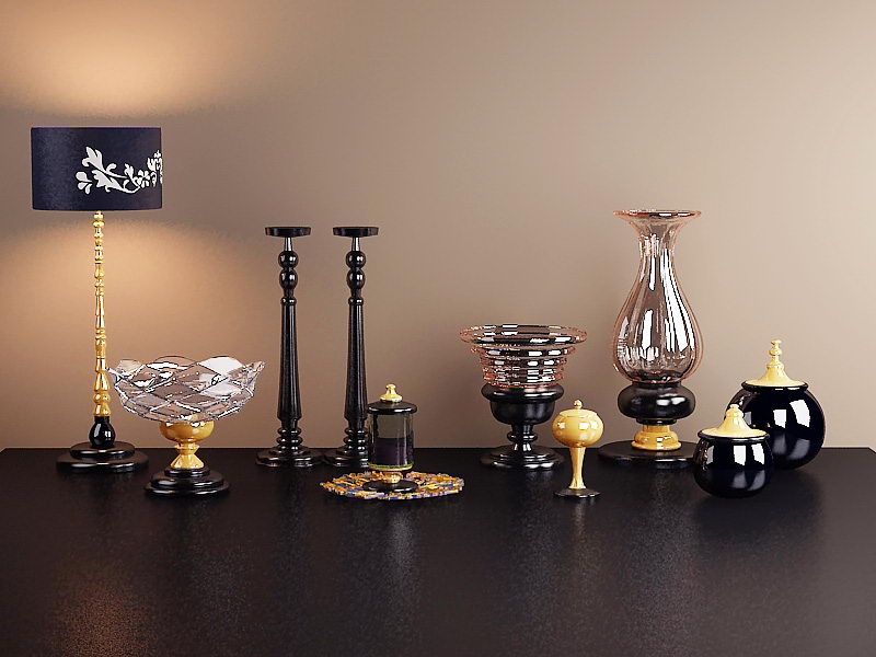 Post-moderne Black Tulip St cerfs modle 3D de l