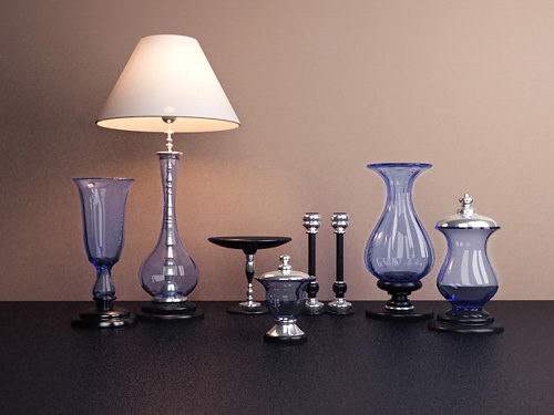 Blue Danube San cerfs art postmoderne modle 3D (y compris le matriel)