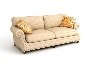 Canap en tissu 3D modle de simple de style europen (y compris le matriel)