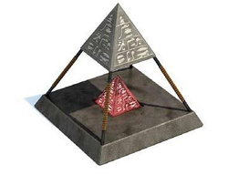 Jeu 3D prop - modle 3D de la pyramide