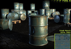 Modle 3D du baril