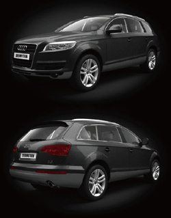 Audi Q73 D modle de voiture (y compris le matriel)