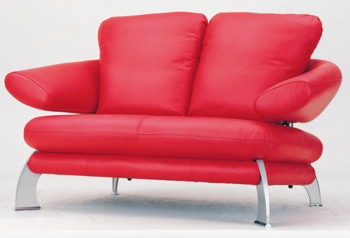 Rouge canap-lit double nouveau modle 3D de la personnalit (y compris le matriel)
