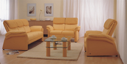 Jaune canap du salon  la maison modle 3D combine (incluant les matriaux)