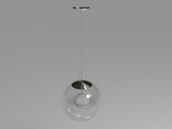 Lustres en verre de mode modle 3D (y compris le matriel)