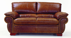 Double canap en cuir modle 3D de la Chambre de socit