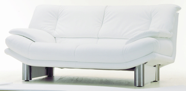 Soft tissu blanc modle 3D canap personnalis de double
