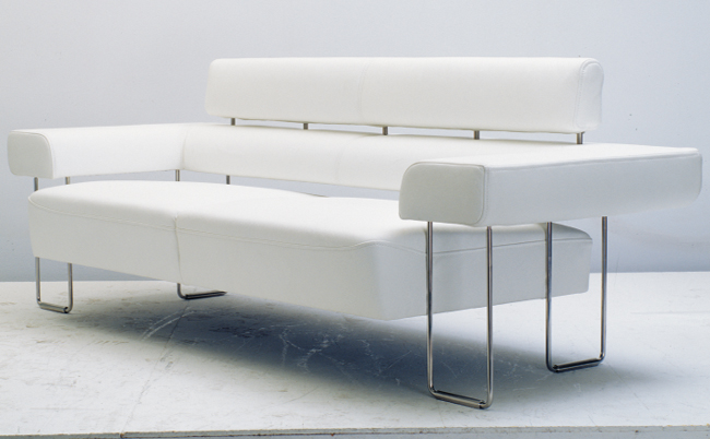 Simple individuelle modle 3D de canap
