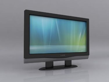 Modle 3D de l'cran LCD affichage  cristaux liquides
