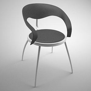 Modle 3D de fauteuil style et simplicit
