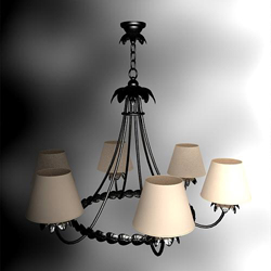 Élgant château de style chandelier europenne