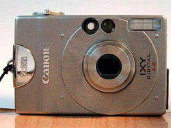 Argent appareil photo numrique Canon