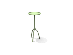 Chinois seule petite table ronde de haut