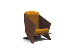 Chinois banquettes en bois