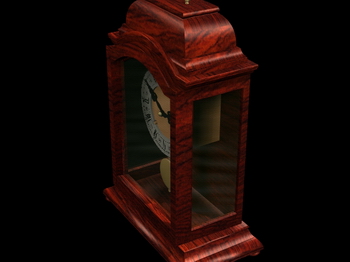 Horloge murale Rouge