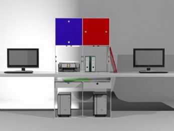 bureau d'ordinateur de bureau