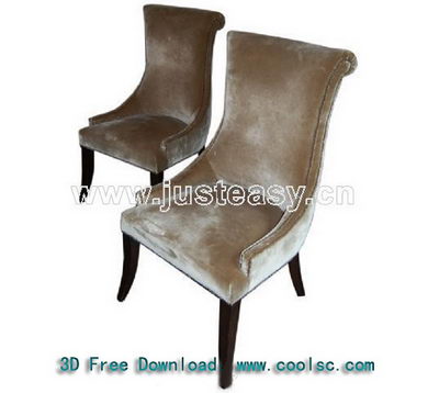 De style europen chaise de couleur fonce sofa