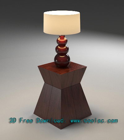 Lampe de table Art europen